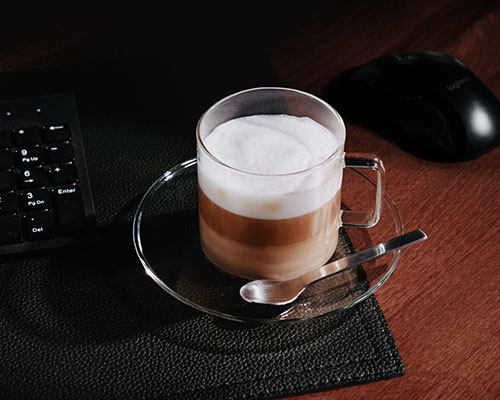 Cup Of Coffee On Table
